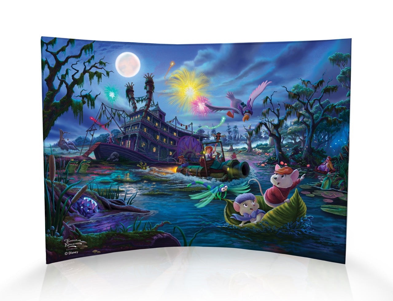 Disney (The Rescuers) 10 x 7 Curved Acrylic Print ACP1007CUR840
